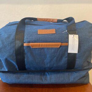 CRG Prestige Bottom Drop Bag NWT Messenger Tote Travel